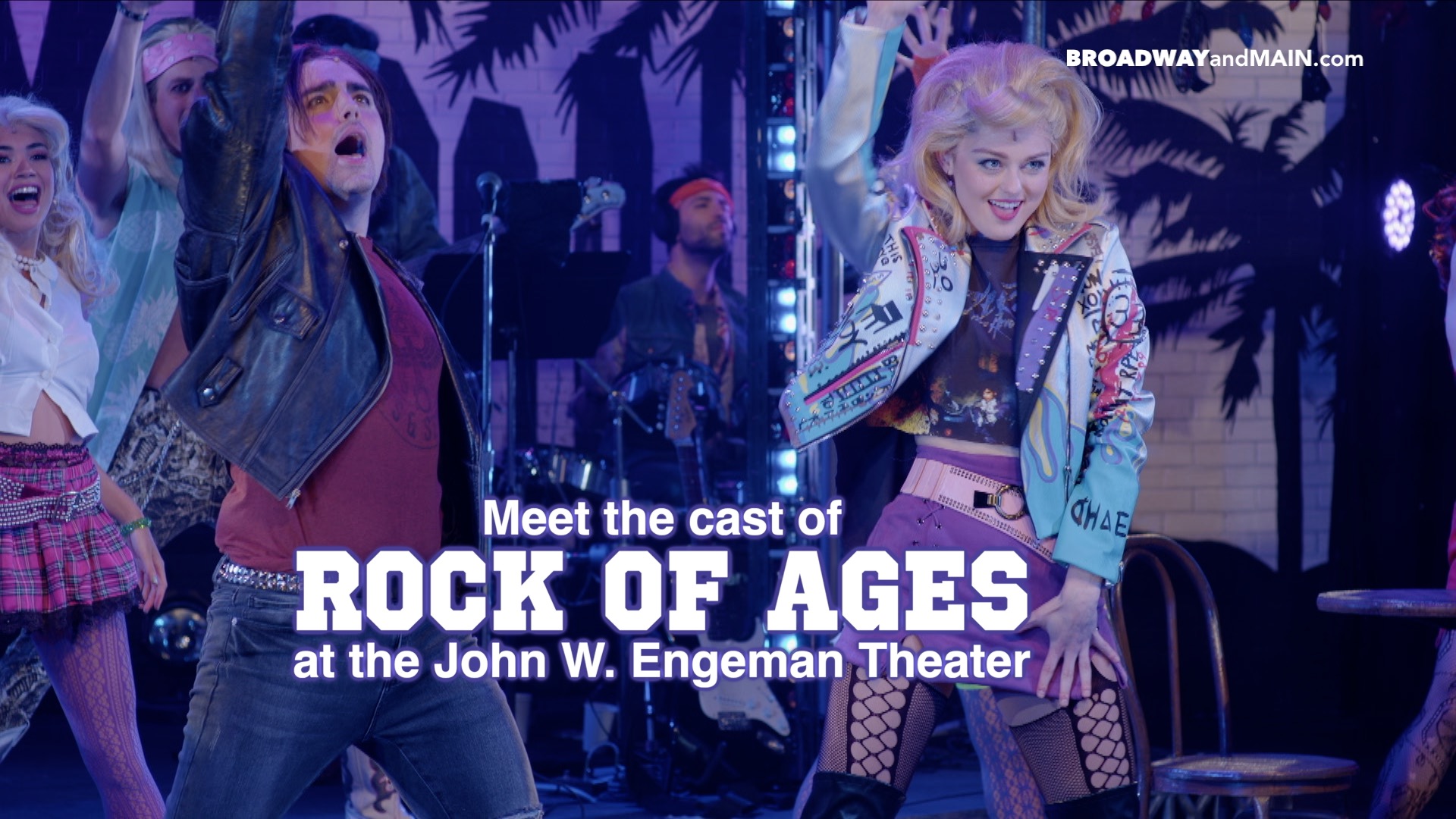 Meet the Cast of ROCK OF AGES at the Engeman Theater