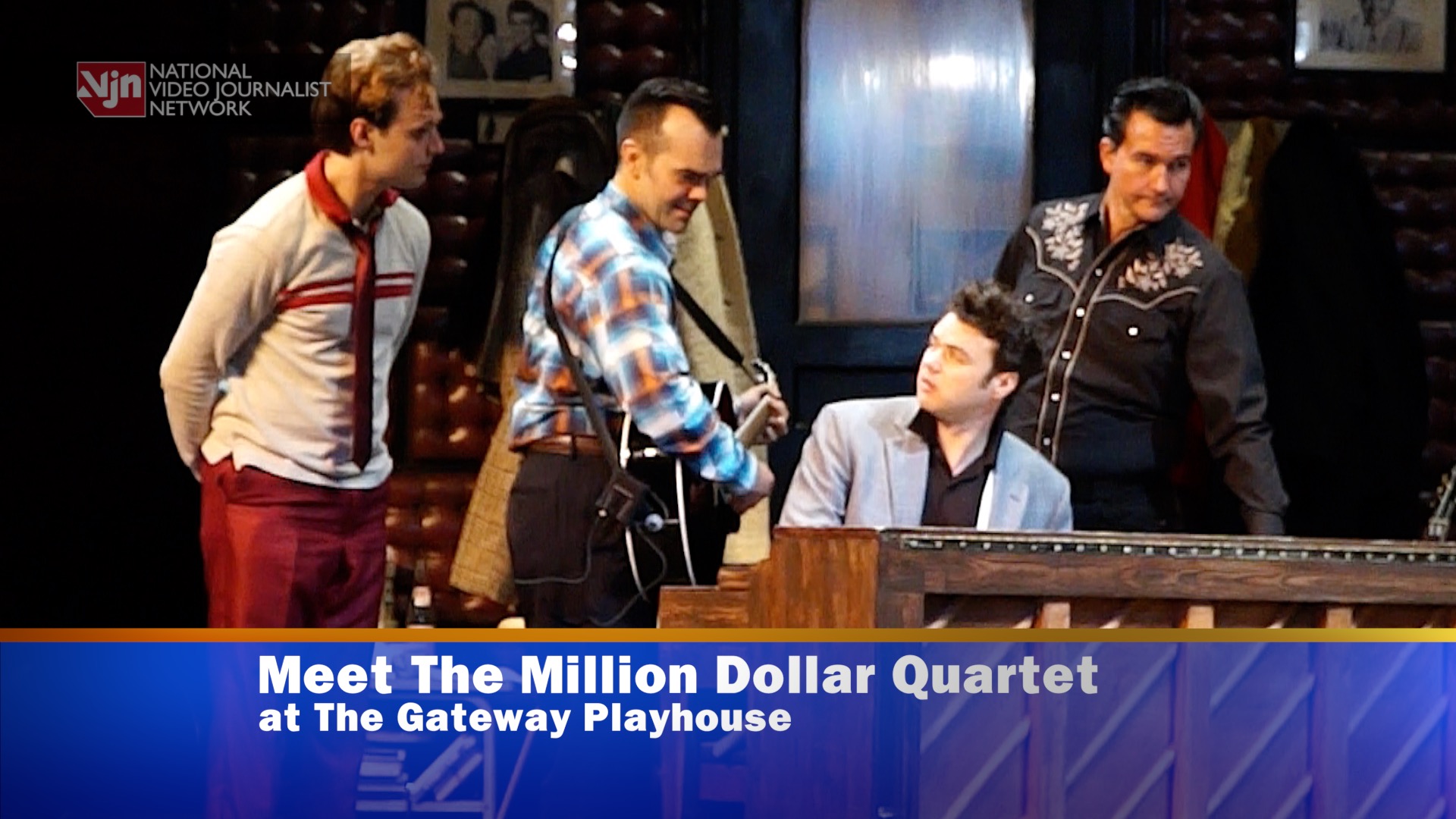 Cast Interviews: Million Dollar Quartet at The Gateway Playhouse