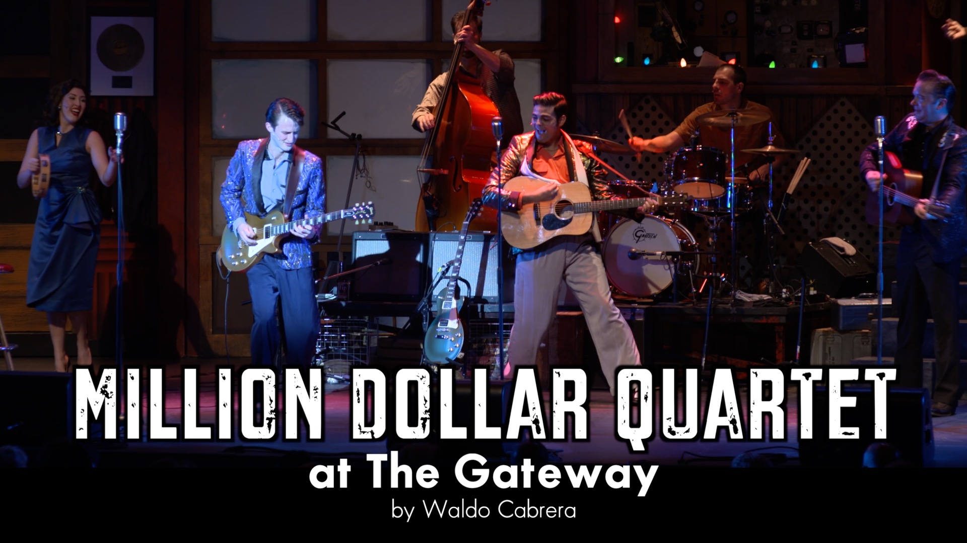 Meet The Cast of Million Dollar Quartet at the Gateway 2021