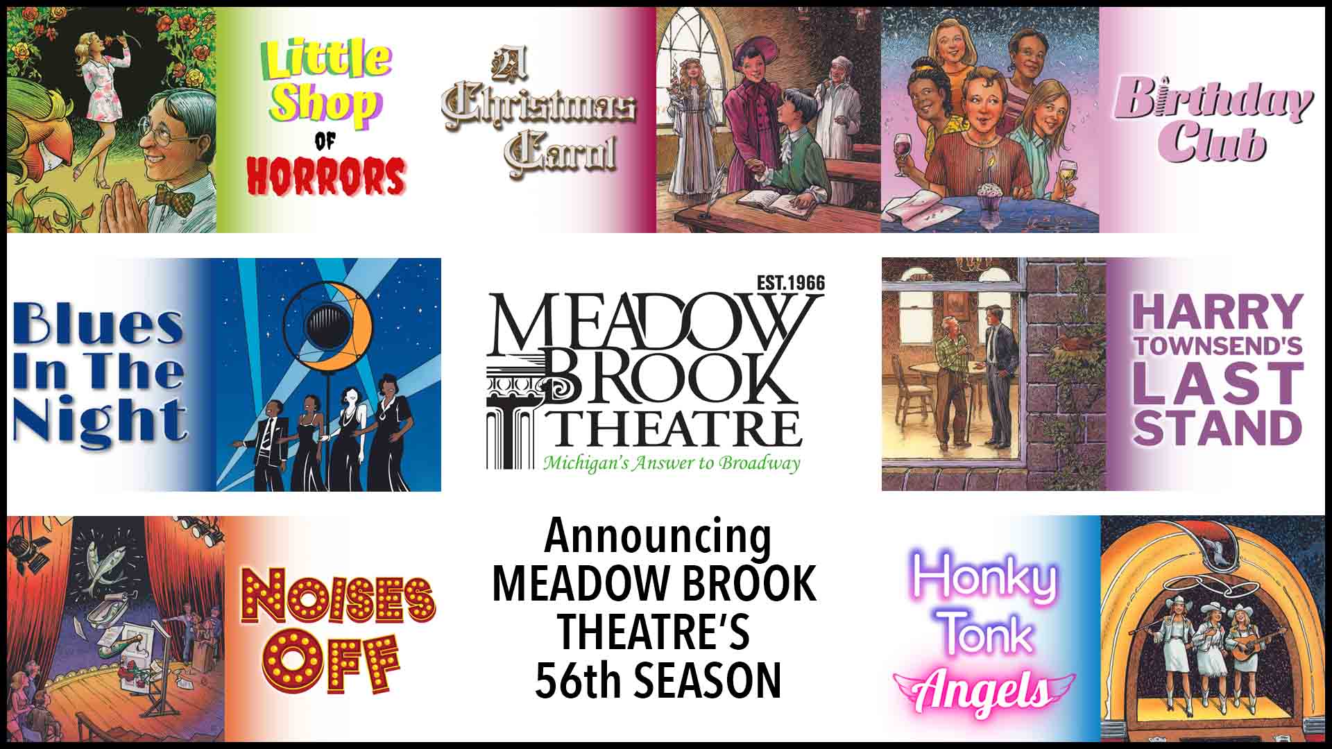 Meadow Brook Theatre Announces Its 56th Season