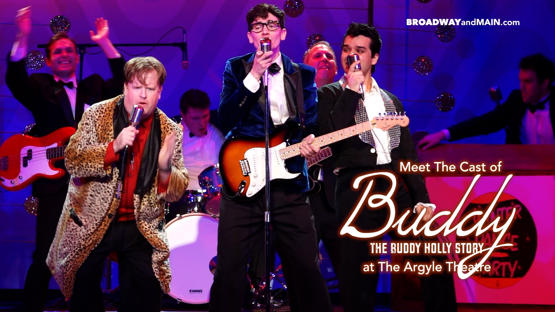 Meet the Cast of Buddy: The Buddy Holly Story at the Argyle Theatre