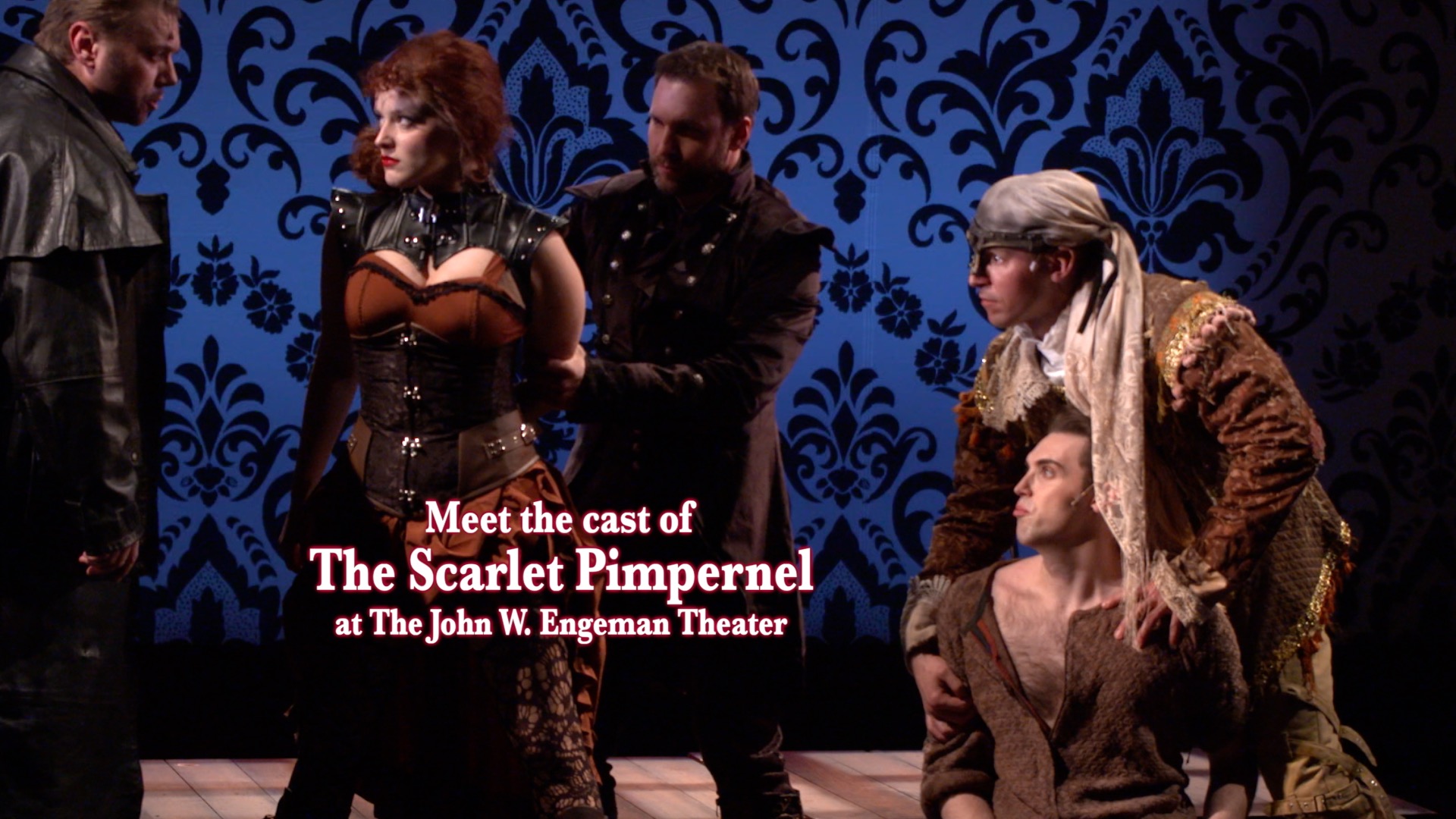 Meet the Cast of The Scarlet Pimpernel at the John W. Engeman Theater
