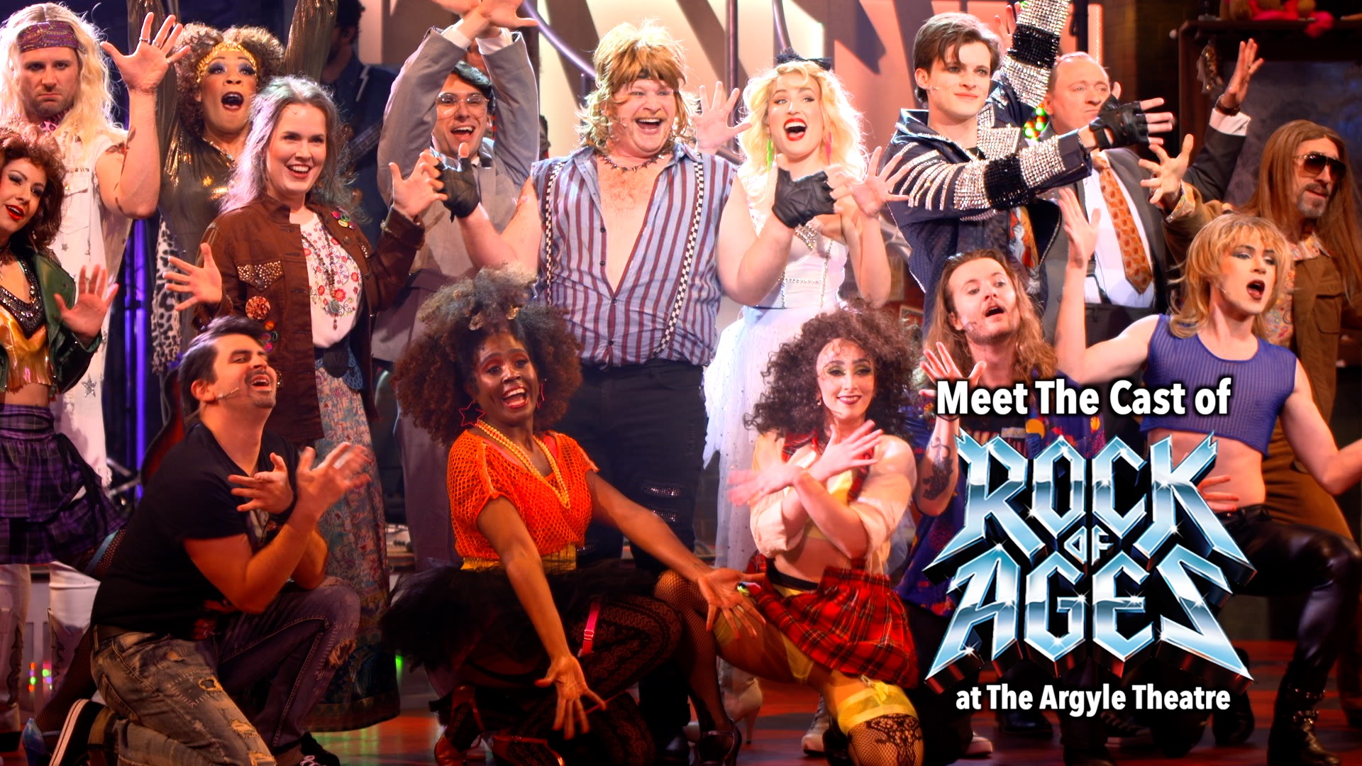 Meet The Cast of Rock of Ages at the Argyle Theatre